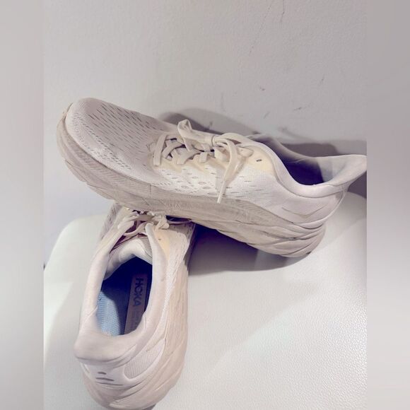 Hoka One One Clifton 8 Eggnog Shifting Sand - Picture 5 of 5